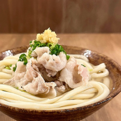 林SPF豚バラ肉の温うどん
