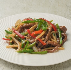 29.牛肉とピーマンの細切り炒め