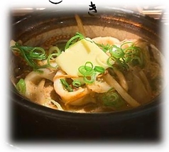 烏賊とイカ肝のアヒージョ～バケット付き～