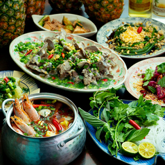 フォーンヴィェット Tiem an HOUNG VIETのコース写真