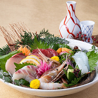 海鮮料理と相性◎の全国各地の日本酒をご用意