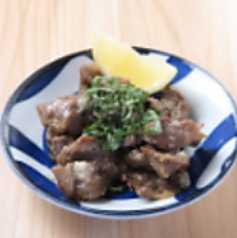 【逸品】砂ずりガーリック/ずりポン酢　各