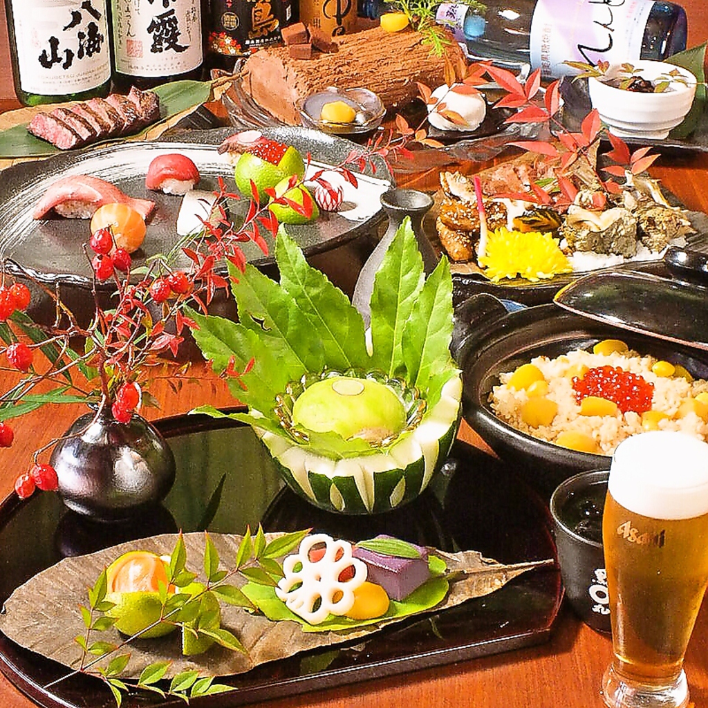 各種宴会コースは3500円～シーンに合わせてご用意