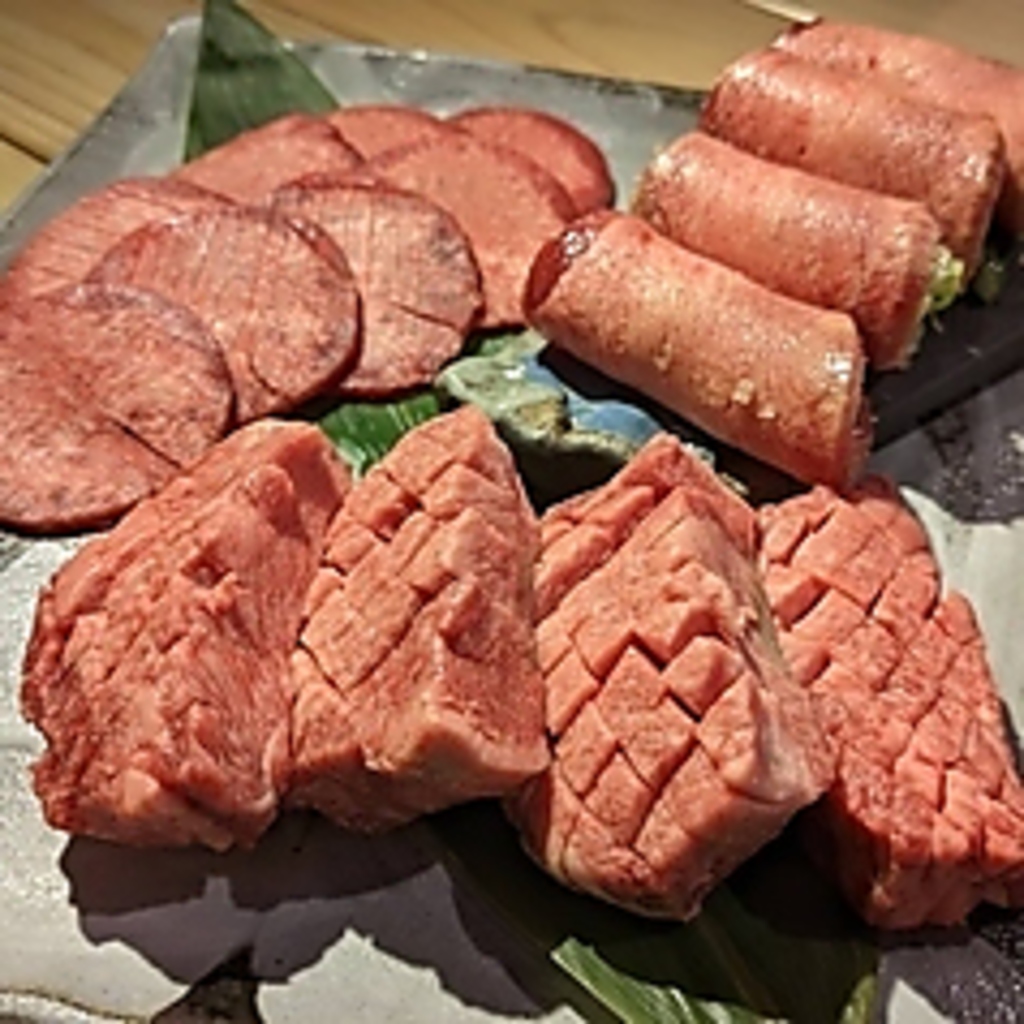 播磨店限定！『今宵の特選コース』6600円(税込)◎牛タン盛り合わせや特選3種盛り、炙り焼きすきなど