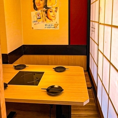 プライベートな飲み会にも◎最適な掘りごたつ席も多数ございます♪4名様からご利用頂けます♪