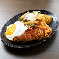 喫茶店の定番メニューもご用意。日常使いのカフェ