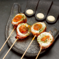料理メニュー写真&nbsp;半熟卵ベーコン