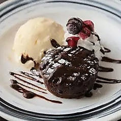 フォンダンショコラ&バニラアイス