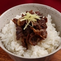 料理メニュー写真&nbsp;鹿肉のしぐれ煮乗せごはん