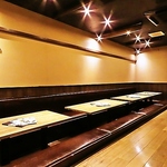 お座敷（掘りごたつ）完全個室！間接照明で雰囲気の良い店内！美味しいお酒と料理に舌鼓♪最大22名！