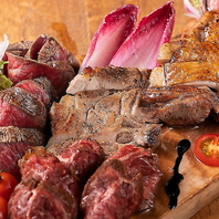 ≪当店自慢≫ジューシーな「肉盛り合わせ5種」