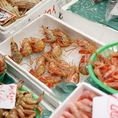 お刺身、焼物、煮物、お鍋など…近江町のとれたて鮮魚を目でも楽しめる一品に仕上げます。