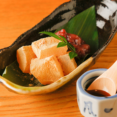 自家製わらび餅~大納言あずき添え~