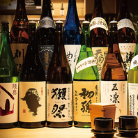 季節のならではの限定の蔵元日本酒なども取り揃えます！