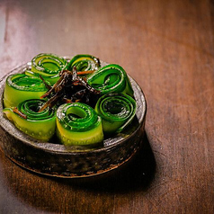 くるくるきゅうりの浅漬け