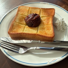 厚切りあんトースト