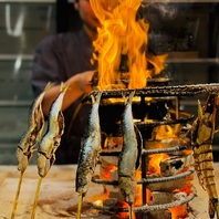 素材の旨味を最大限に引き出す為、じっくり焼き上げます