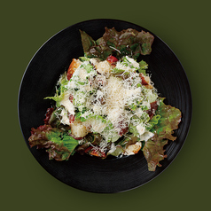 生ハムでシーザーサラダ