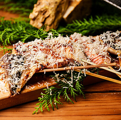 山わさび盛り！おまかせ炭火焼き串五本盛り合せ