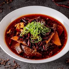 毛血旺（四川風辛煮込み）