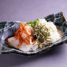 自家製豆腐の韓国風冷奴