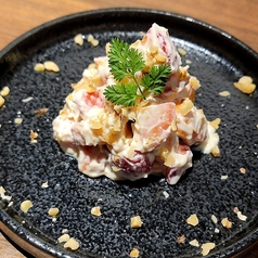 いちごと金柑の白和え