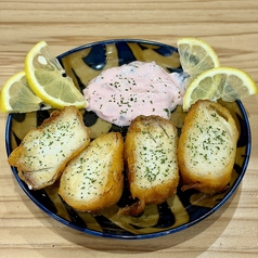 皇帝魚チョウザメの贅沢フライ