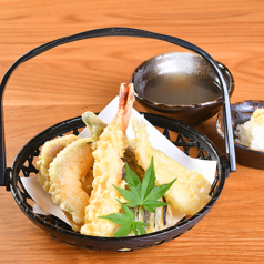 天ぷら五種盛り合わせ