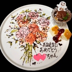 デートや記念日、お誕生日、推し活などにデザートプレートはいかがですか?サプライズにもピッタリ！