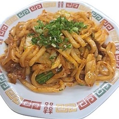 しょうゆ焼うどん/キムチ焼うどん