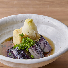 茄子と豆腐の揚げ出し