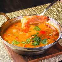 アジアとヨーロッパの料理が共存するスタイル