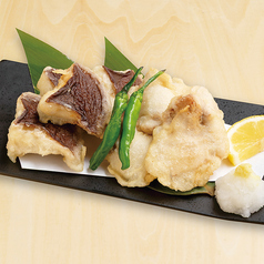 <10月の逸品>秋鮭白子と豊後椎茸の天ぷら
