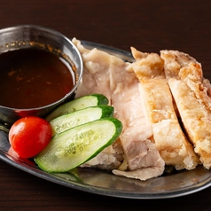 おつまみカオマンガイ(ハーフ＆ハーフ)の写真