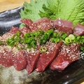 料理メニュー写真&nbsp;肝臓(レバ刺し)