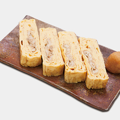 だし巻きたまご（穴子入り）の写真