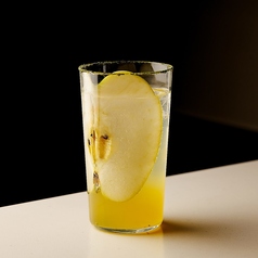 抹茶とグリーンアップルのハイボール