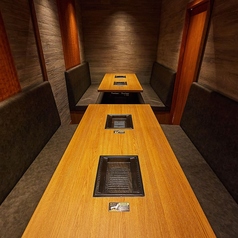 9~12名様用の完全個室です。