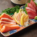 料理メニュー写真&nbsp;お刺身三点盛り