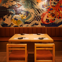 プライベート利用にも最適な広々空間！貸切もお気軽に◎