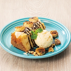 チョコバナナシフォンケーキ