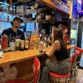 カウンターにガールズが集まるお店♪