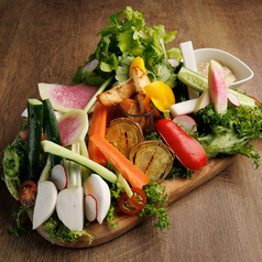 10種の地野菜バーニャカウダ
