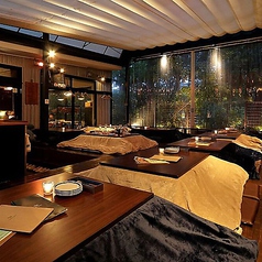 【季節限定！こたつ貸切】30～42名様までＯＫです。脚を伸ばしてくつろげる掘りごたつでゆったりと鍋パーティはいかがですか♪