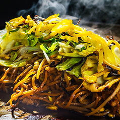 鶏だし柚子塩昆布焼きそば