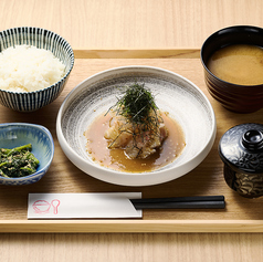 鯛の胡麻和え定食