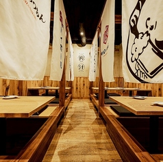 大衆感溢れる大人かっこいい☆暖簾半個室もございます！2名様～最大17名様までご利用可能です♪