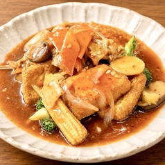 家常豆腐(豆腐辛し炒め)