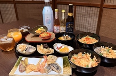 天ぷらみふゆ藤のコース写真