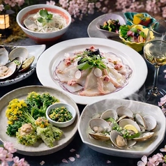 桜が見える個室居酒屋 牛タンと炉端焼きとおでん ミート渦潮 上野店のコース写真